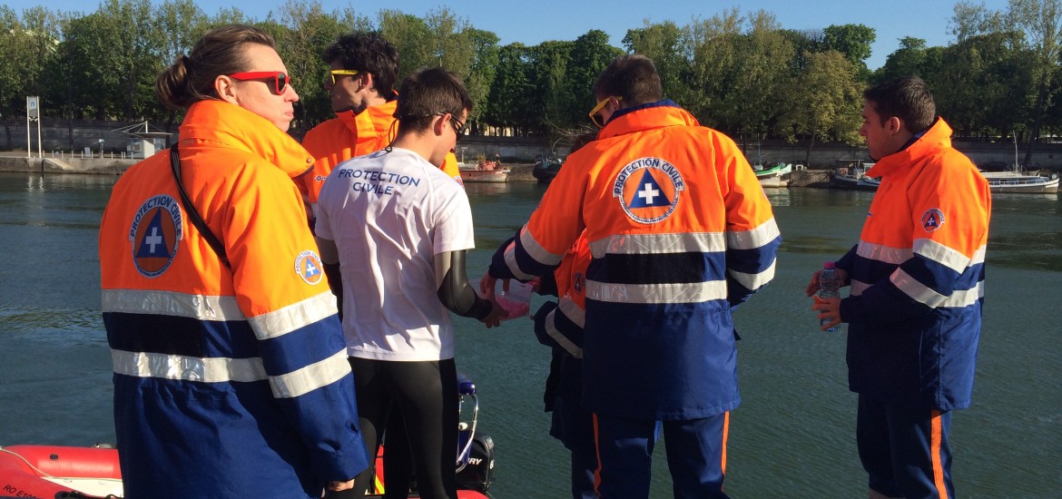 La Color RUN avec une équipe nautique