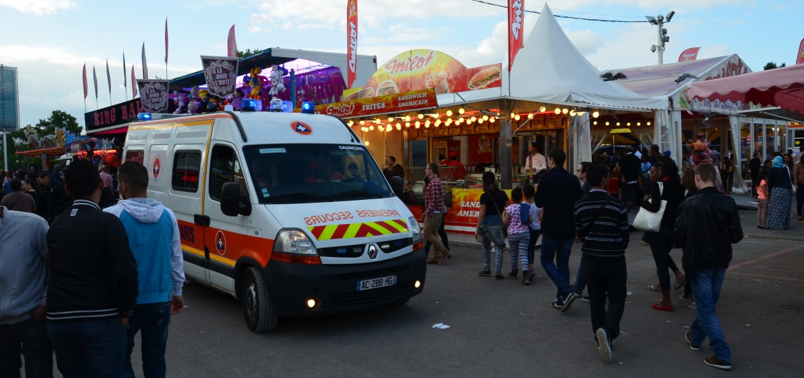 La Foire du Trône avec les secouristes de la Protection Civile de Paris 12