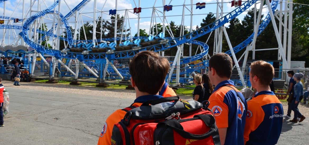 La Foire du Trône avec les secouristes de la Protection Civile de Paris 12