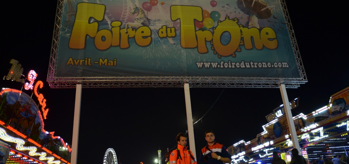 La Foire du Trône avec les secouristes de la Protection Civile de Paris 12