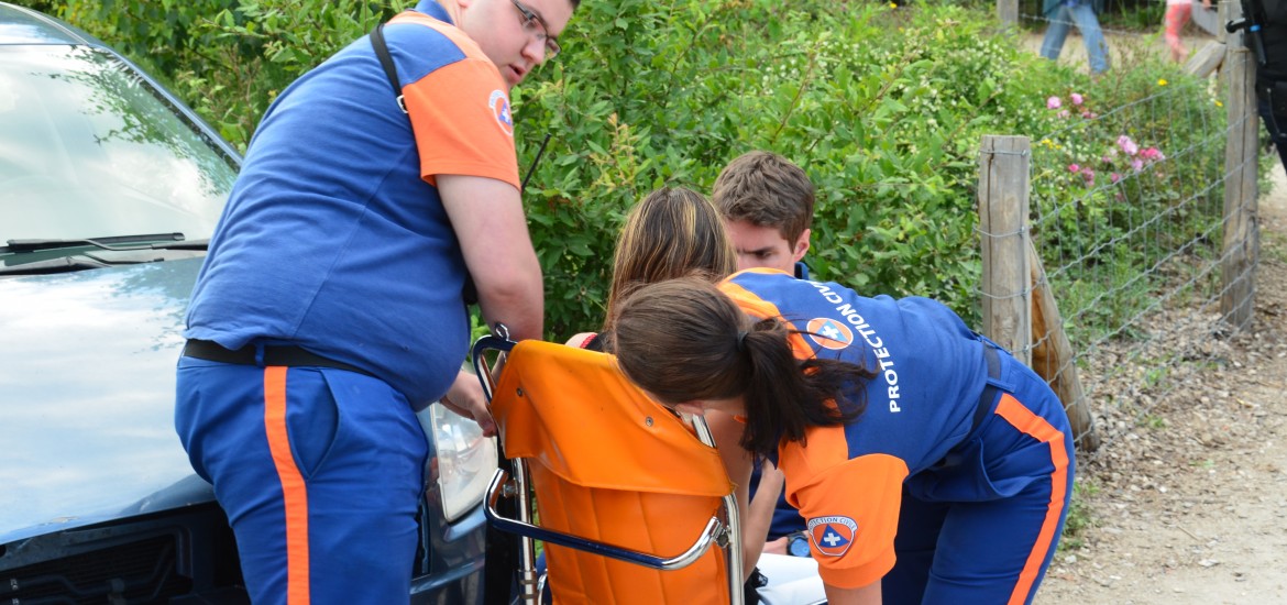 La Foire du Trône avec les secouristes de la Protection Civile de Paris 12