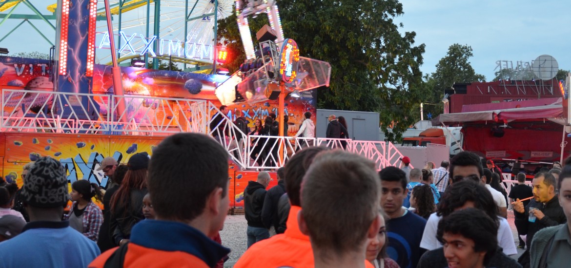 La Foire du Trône avec les secouristes de la Protection Civile de Paris 12